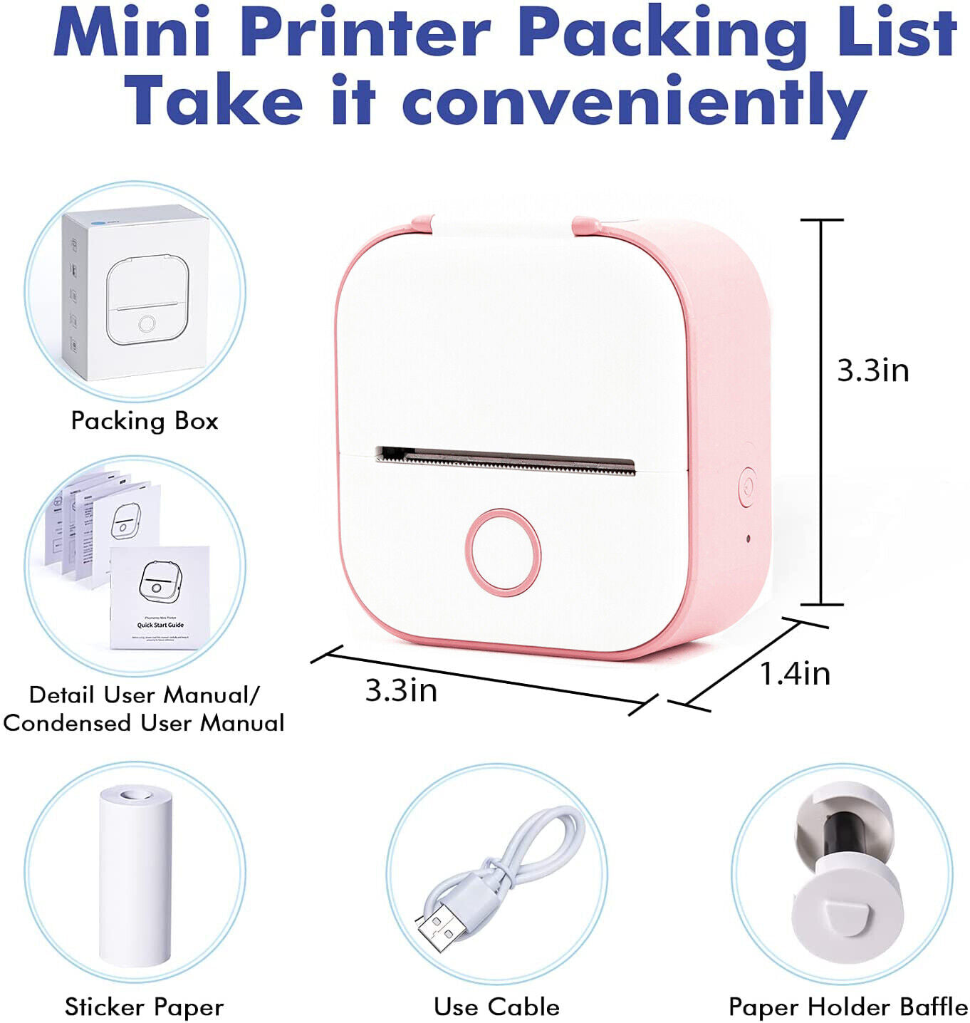 Mini Bluetooth Pocket Printer