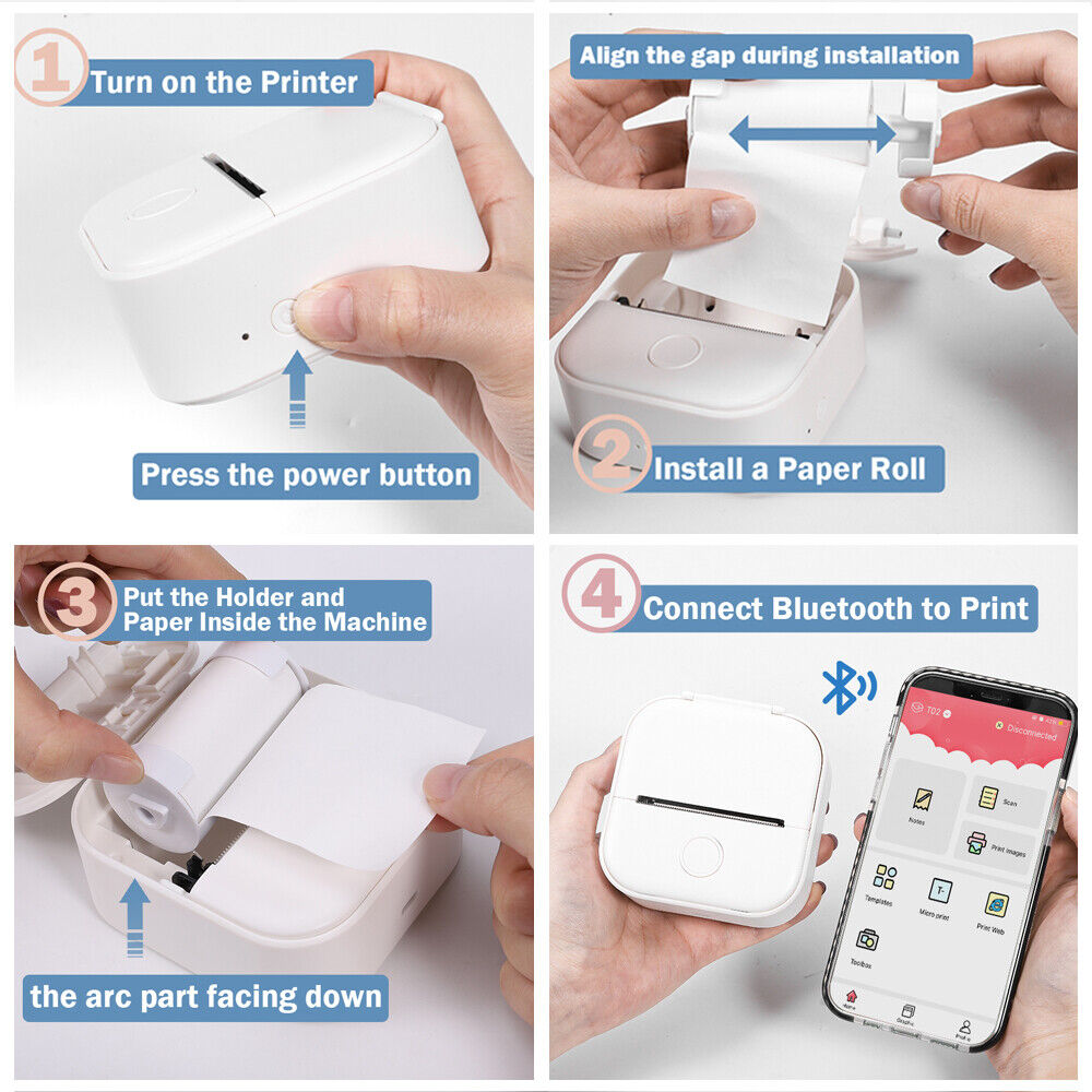Mini Bluetooth Pocket Printer